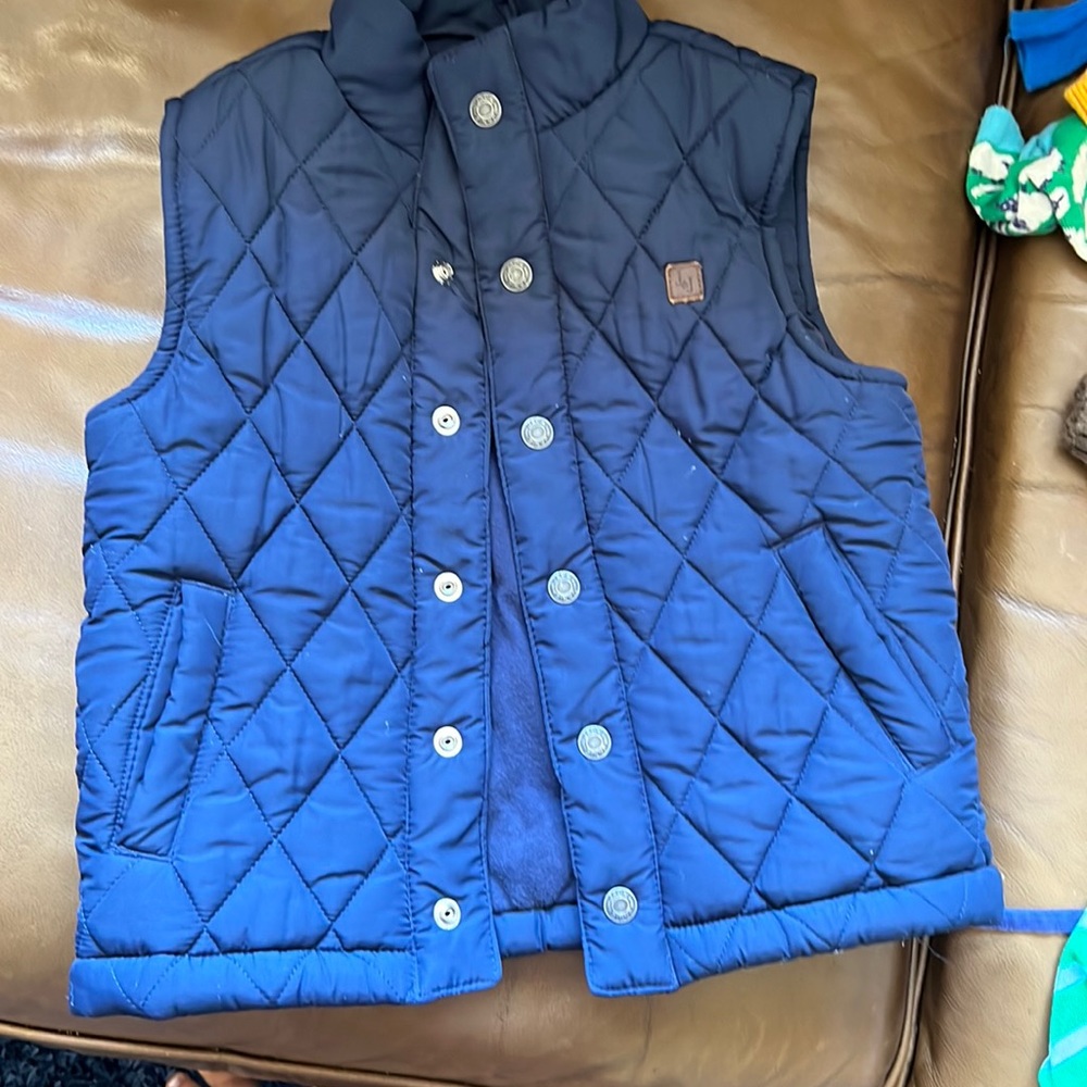 Cozy Janie and Jack vest